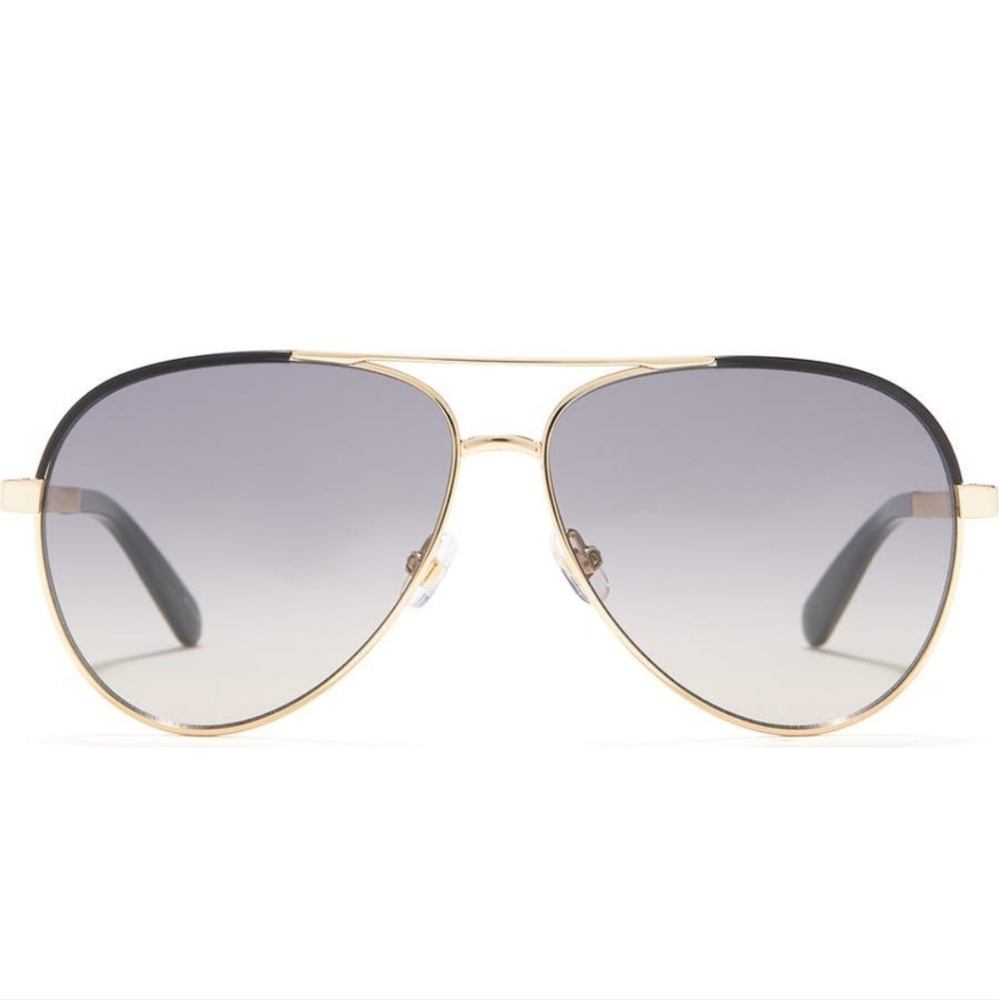 Kate Spade Amarissa Aviator Pilot Sunglasses Luxury Designer Celebrity #150 - Picture 3 of 10